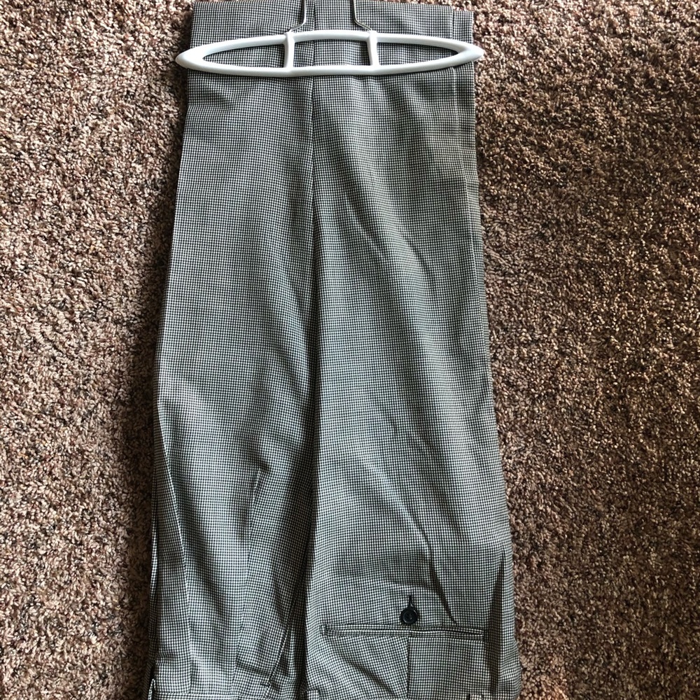 Santorelli Men’s Luxury Wool Dress Pants - Picture 2 of 6